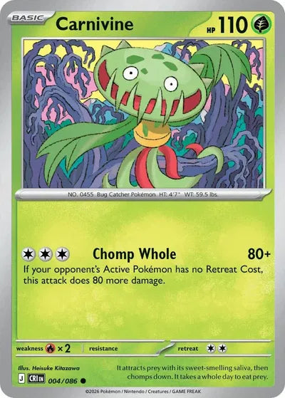 Carnivine (004/086) [Chaos Rising]