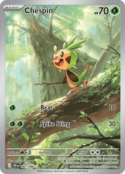 Chespin (087/086) [Chaos Rising]