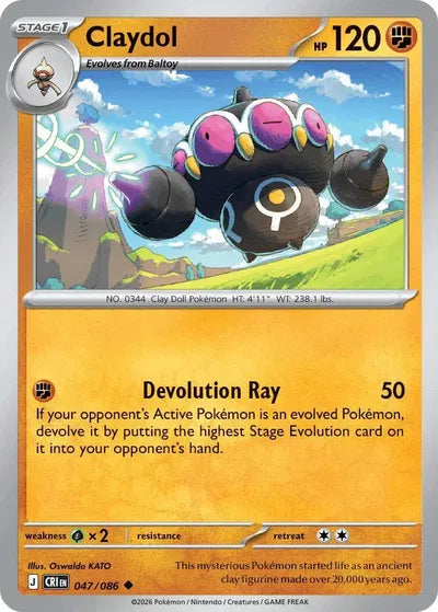 Claydol (047/086) [Chaos Rising]