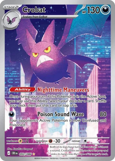 Crobat (093/086) [Chaos Rising]