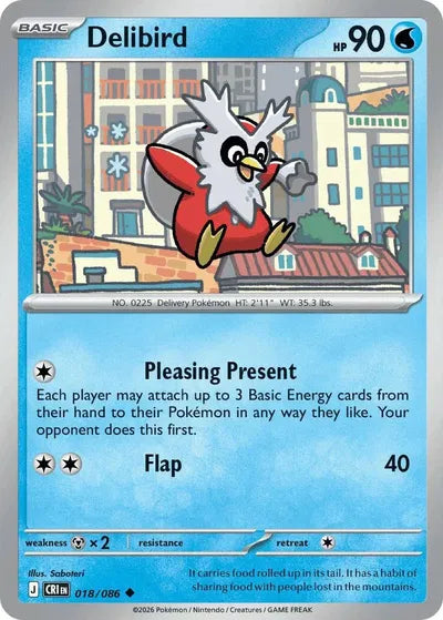 Delibird (018/086) [Chaos Rising]