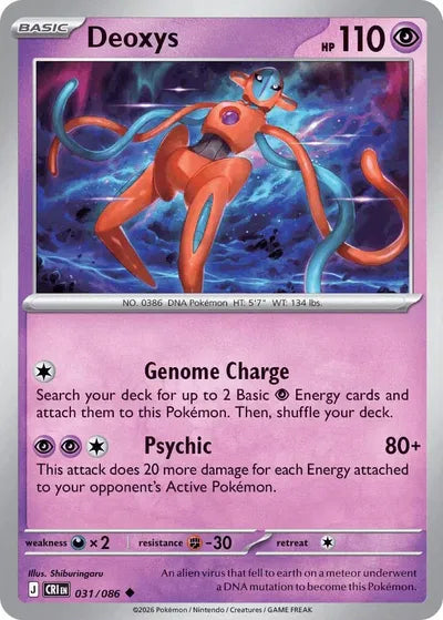 Deoxys (031/086) [Chaos Rising]