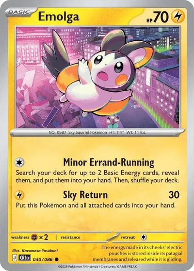 Emolga (030/086) [Chaos Rising]