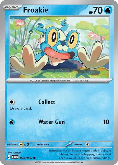 Froakie (020/086) [Chaos Rising]