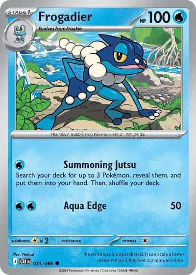 Frogadier (021/086) [Chaos Rising]