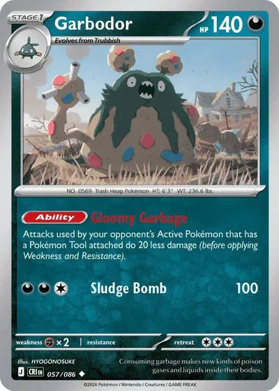 Garbodor (057/086) [Chaos Rising]