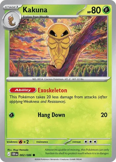 Kakuna (002/086) [Chaos Rising]