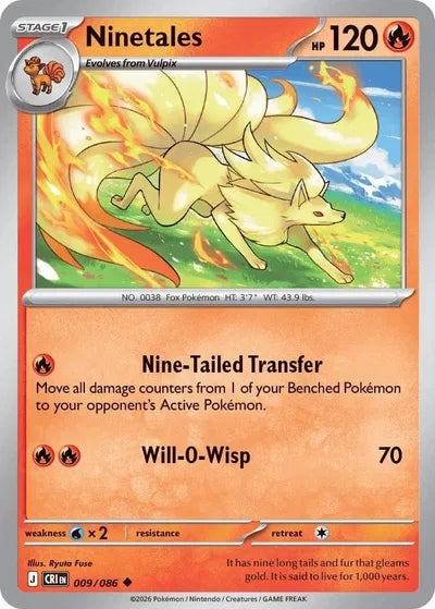 Ninetales (009/086) [Chaos Rising]