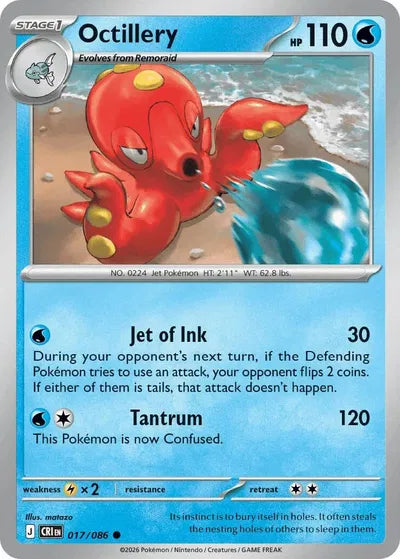 Octillery (017/086) [Chaos Rising]