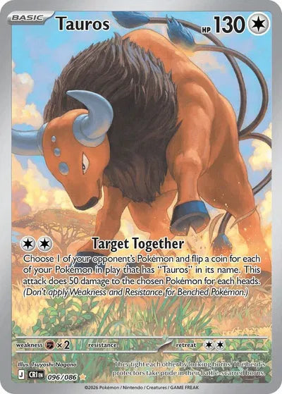 Tauros (096/086) [Chaos Rising]