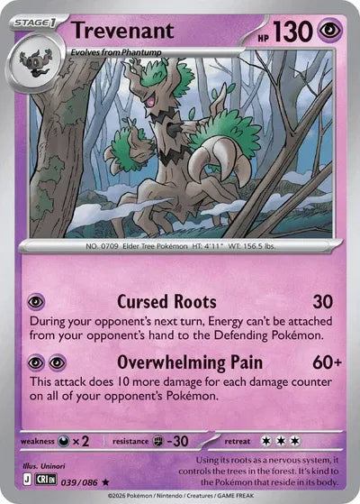 Trevenant (039/086) [Chaos Rising]