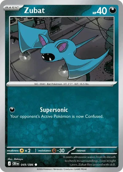 Zubat (049/086) [Chaos Rising]