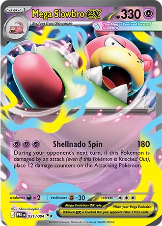 Mega Slowbro ex (031/084) [Pitch Black]