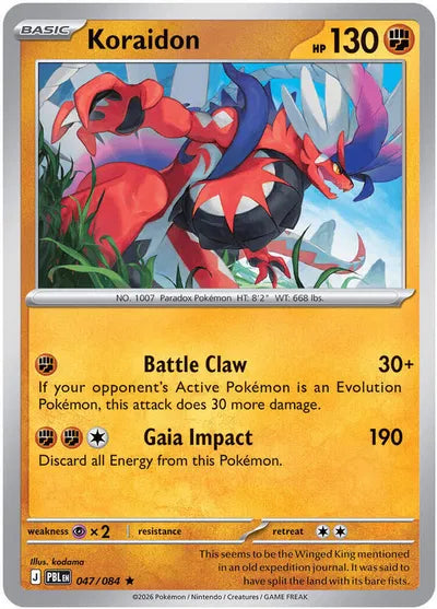 Koraidon (047/084) [Pitch Black]