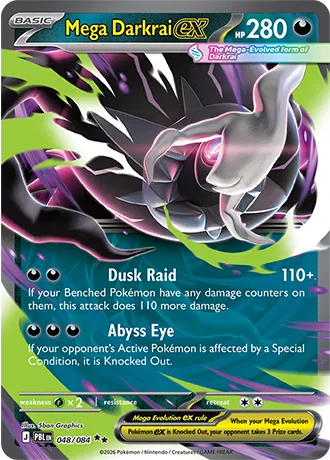 Mega Darkrai ex (048/084) [Pitch Black]