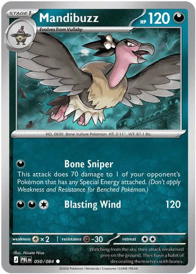 Mandibuzz (050/084) [Pitch Black]