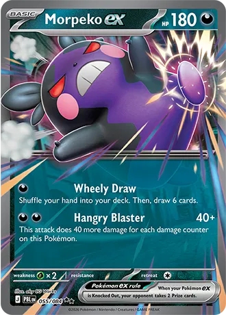 Morpeko ex (055/084) [Pitch Black]