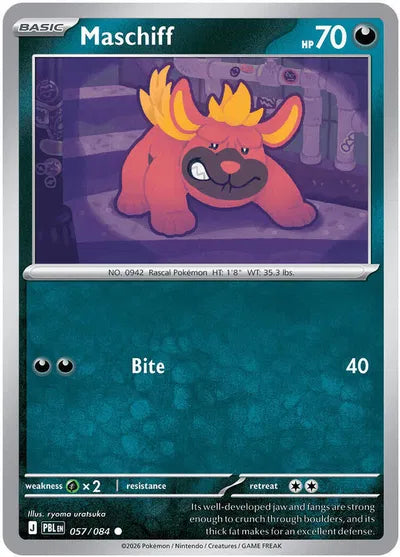 Maschiff (057/084) [Pitch Black]