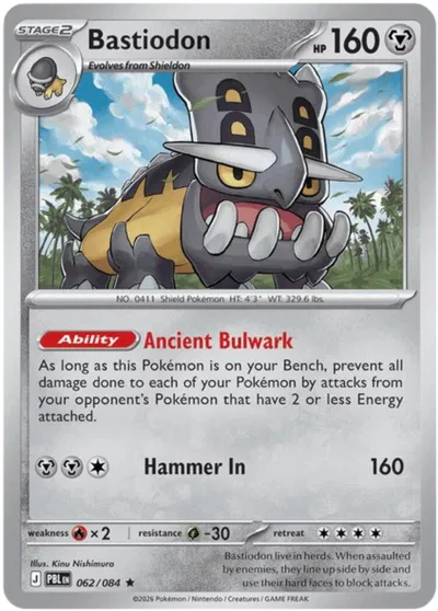 Bastiodon (062/084) [Pitch Black]