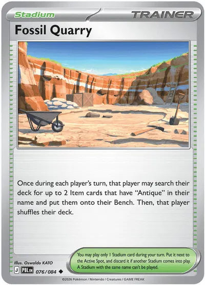 Fossil Quarry (076/084) [Pitch Black]