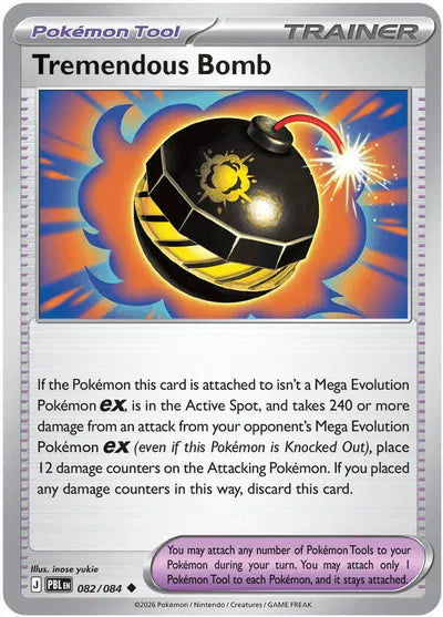 Tremendous Bomb (082/084) [Pitch Black]