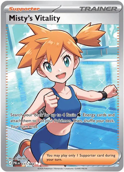 Misty's Vitality (111/084) [Pitch Black]