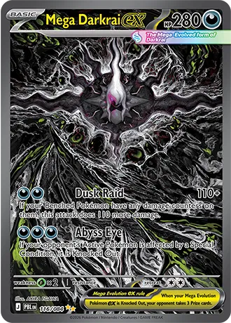 Mega Darkrai ex (116/084) [Pitch Black]