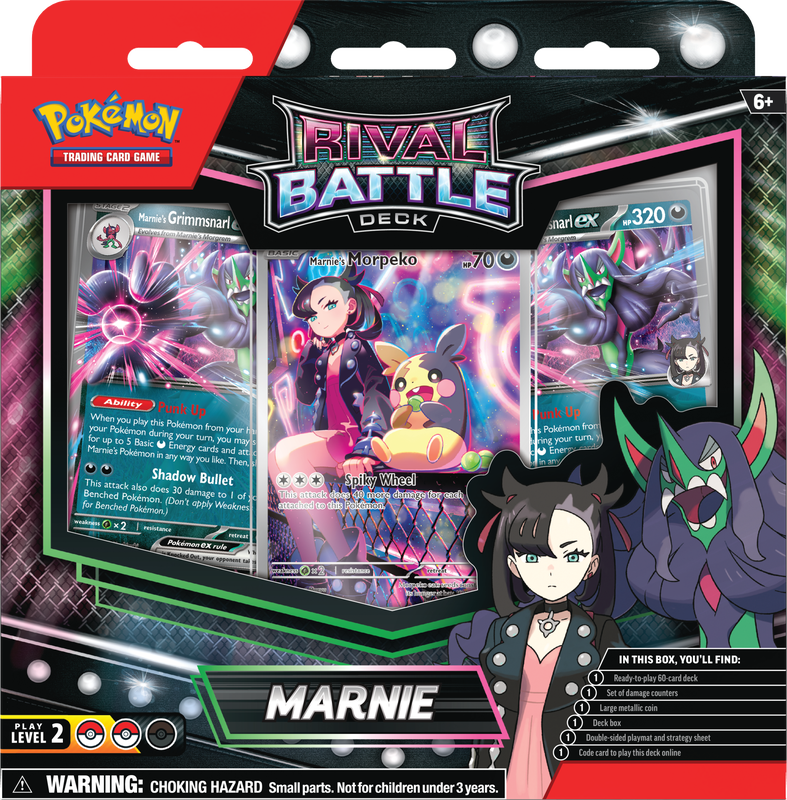 Pokemon Rival Battle Decks - Marnie/Steven (Random)