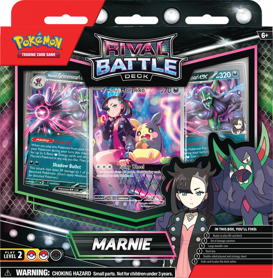Pokemon Rival Battle Decks - Marnie/Steven (Random)